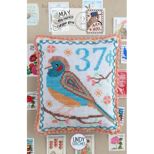 May Red-Cheeked Cordon-Bleu Pattern