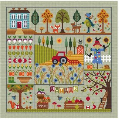 A Stitch For All Seasons Autumn Pattern