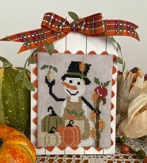 The Pumpkins' Snowman Pattern