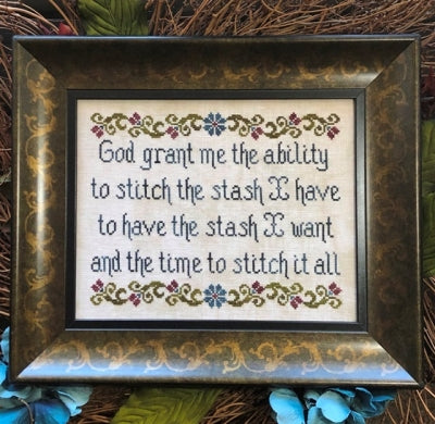 Time to Stitch - A Serenity-ish Prayer Pattern