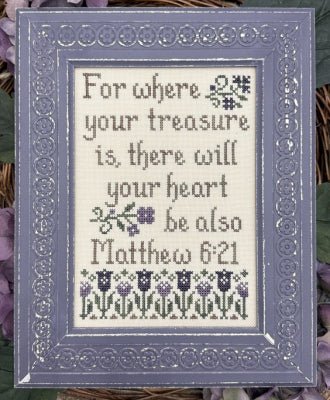Where Your Treasure Is Pattern