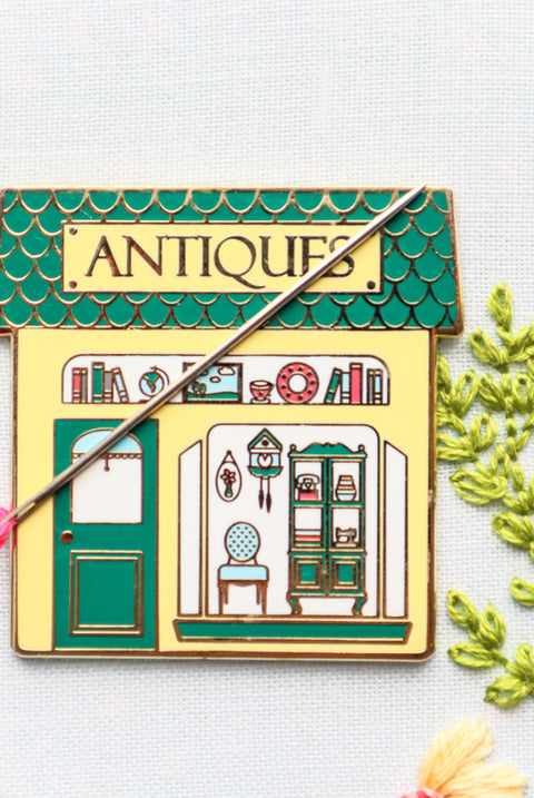 Antique Shop Needle Minder