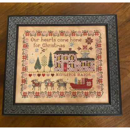 Mistletoe Manor Sampler and Smalls Pattern