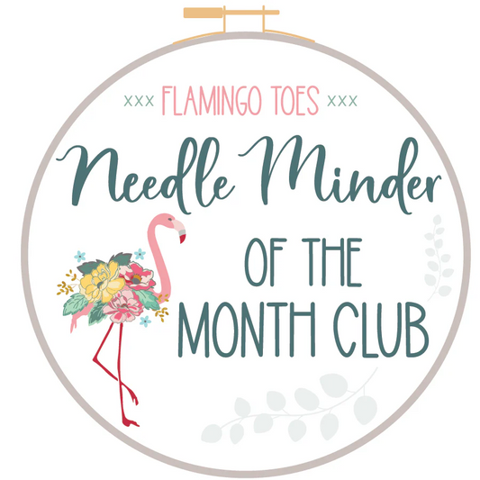 Flamingo Toes Needle Minder of the Month Club