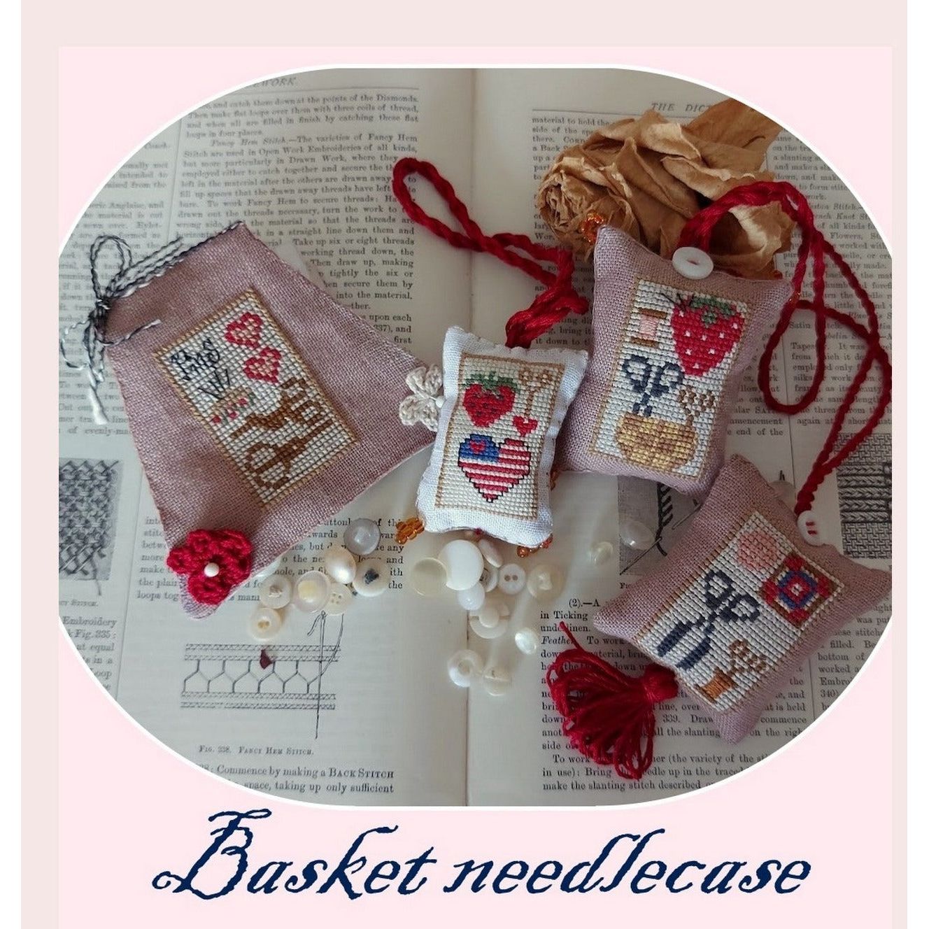 Basket Needlecase Pattern
