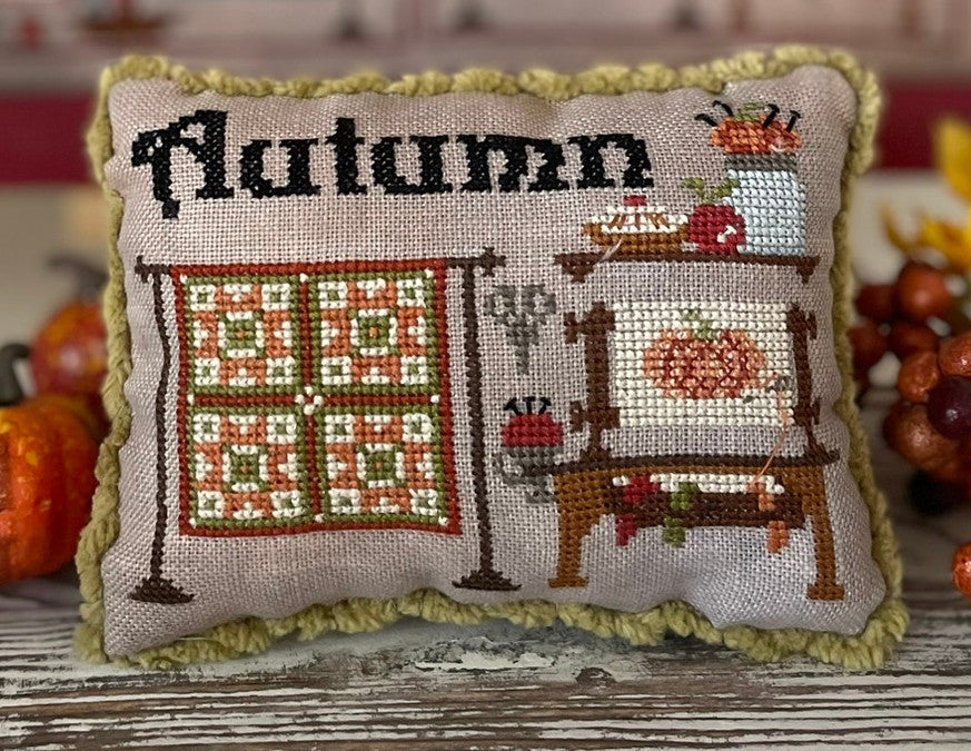 Autumn Needle and Thread Seasons Pattern