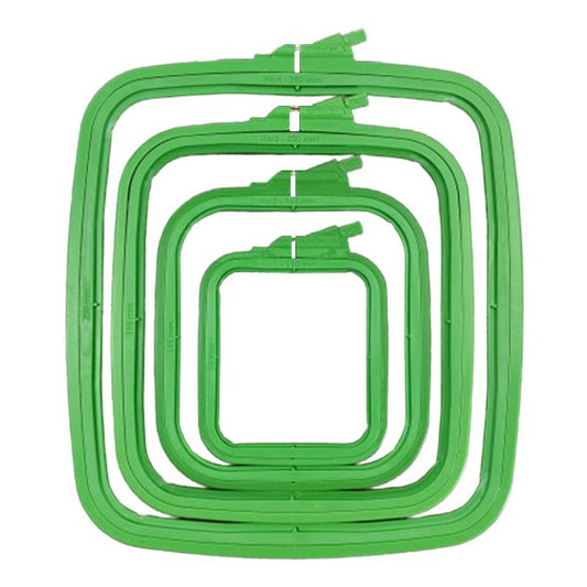 Nurge Square Plastic Hoop Green
