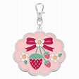 Lori Holt Enamel Happy Charm Strawberry Crush