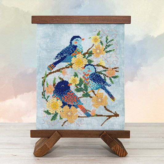 Birds + Blooms Pattern