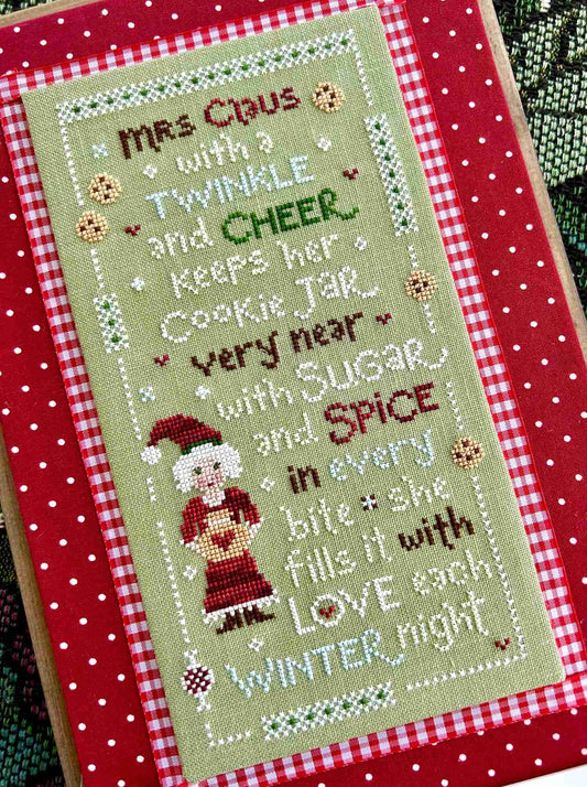 Mrs Claus Cookies Pattern