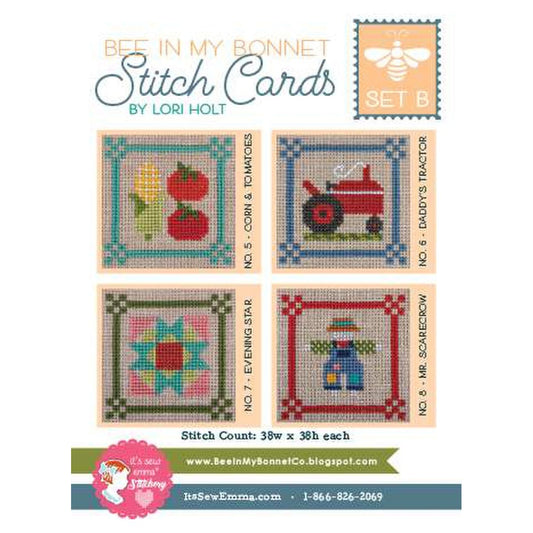 Stitch Cards Set B Pattern