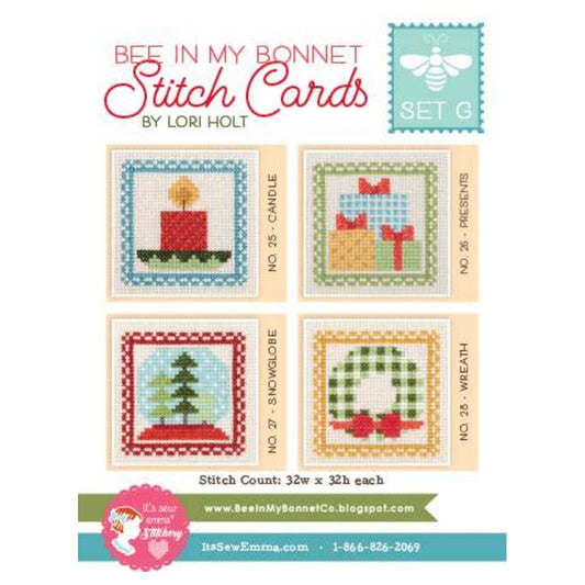 Stitch Cards Set G Pattern