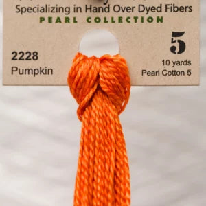 Pearl Cotton 5 – 2228 Pumpkin