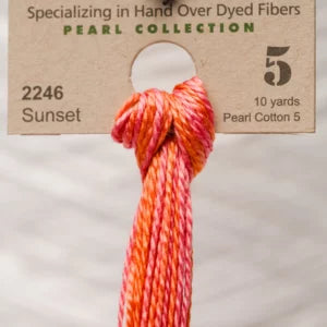 Pearl Cotton 5 – 2246 Sunset