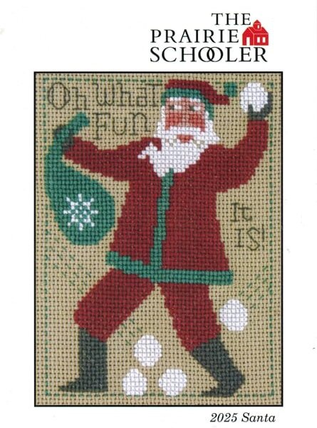 2025 Schooler Santa Pattern