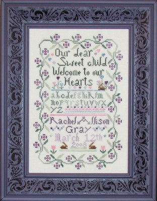 Sweet Baby Sampler Pattern