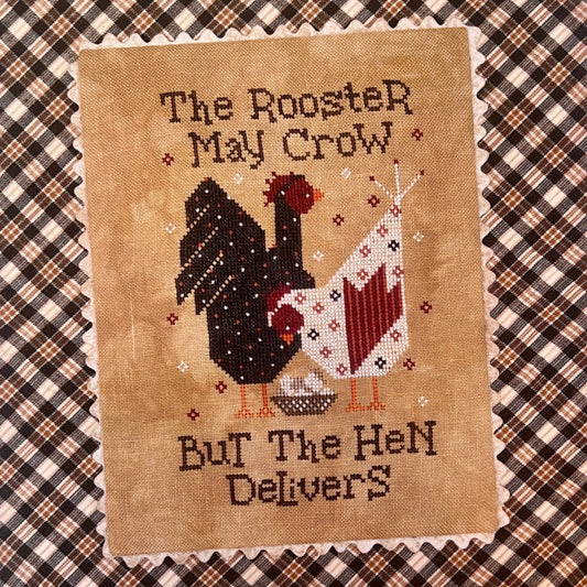 The Rooster May Crow Pattern