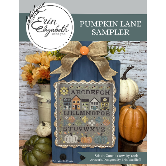 Pumpkin Lane Sampler Pattern