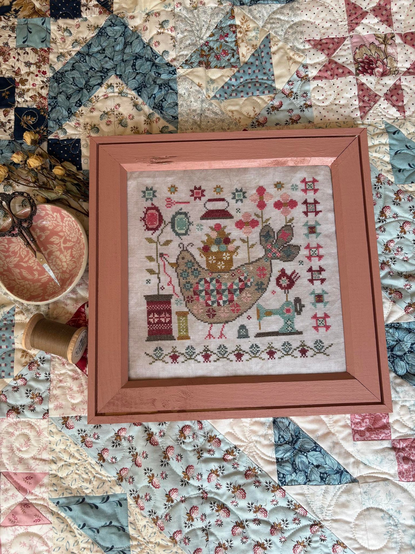 Quilty Bird Pattern