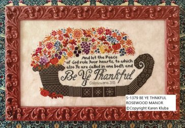 Be Ye Thankful Pattern