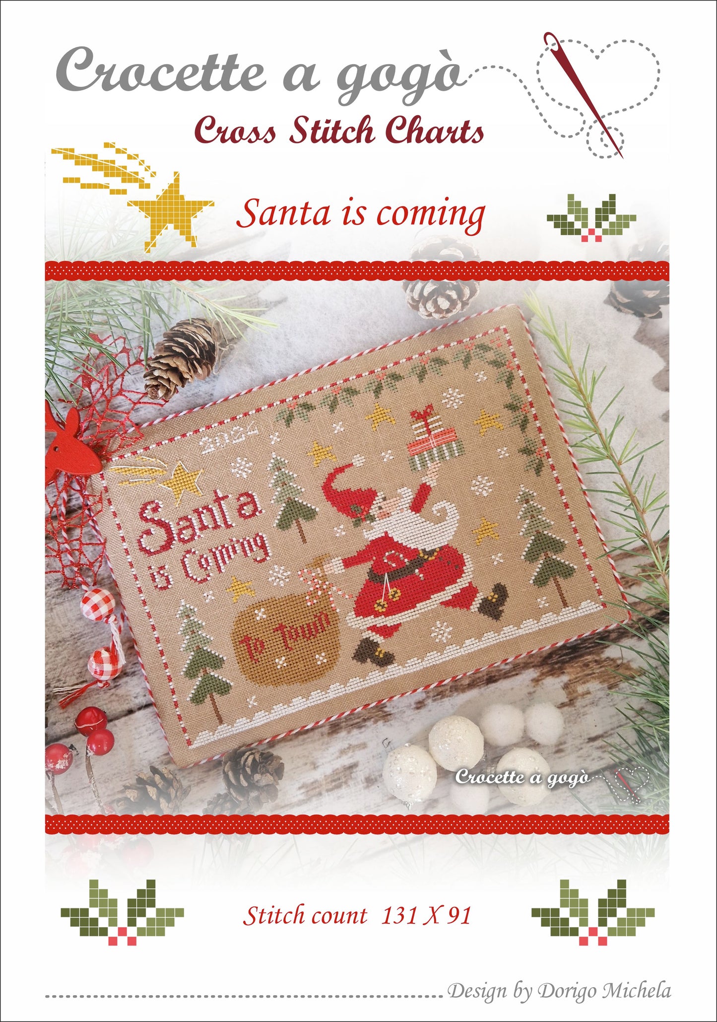 Santa Is Coming Pattern