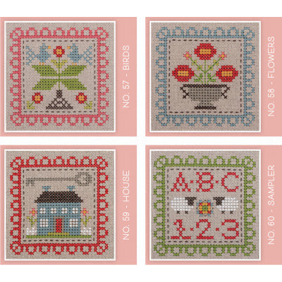 Stitch Cards Set O Pattern