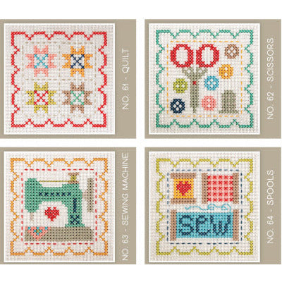 Stitch Cards Set P Pattern