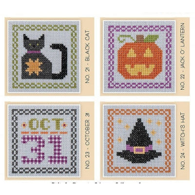 Stitch Cards Set F Pattern