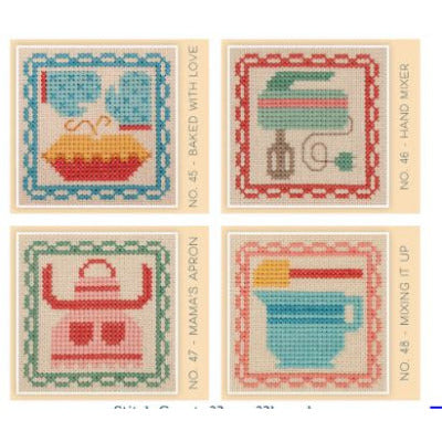 Stitch Cards Set L Pattern