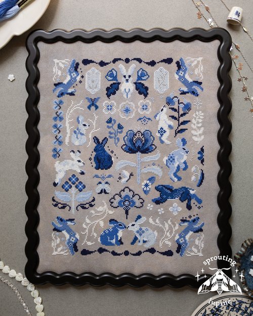 Delft Bunnies Pattern
