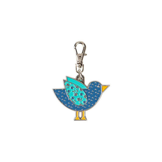 Home Town Happy Bird Enamel Happy Charm