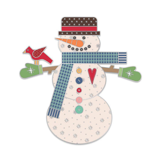 Lori Holt Let's Make a Snowman Needle Minder