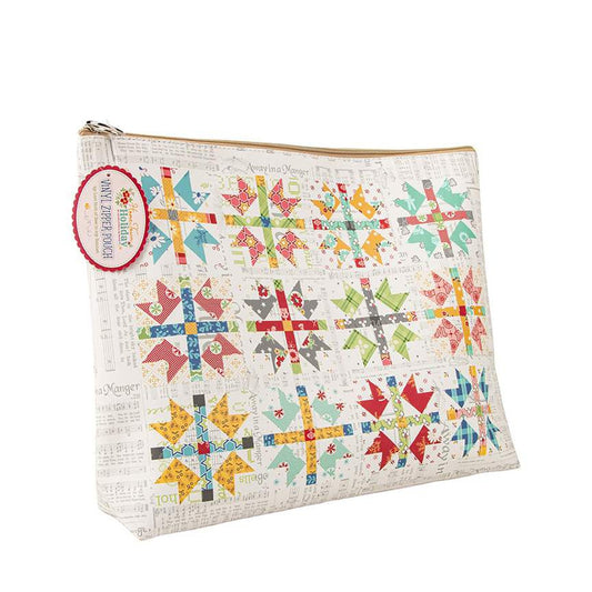 Lori Holt Home Town Holiday Project Bag 9" x 12"
