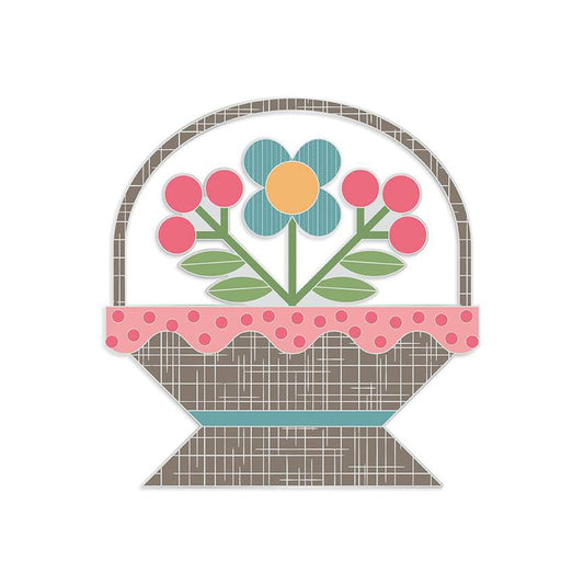 Lori Holt Flower Basket Needle Minder