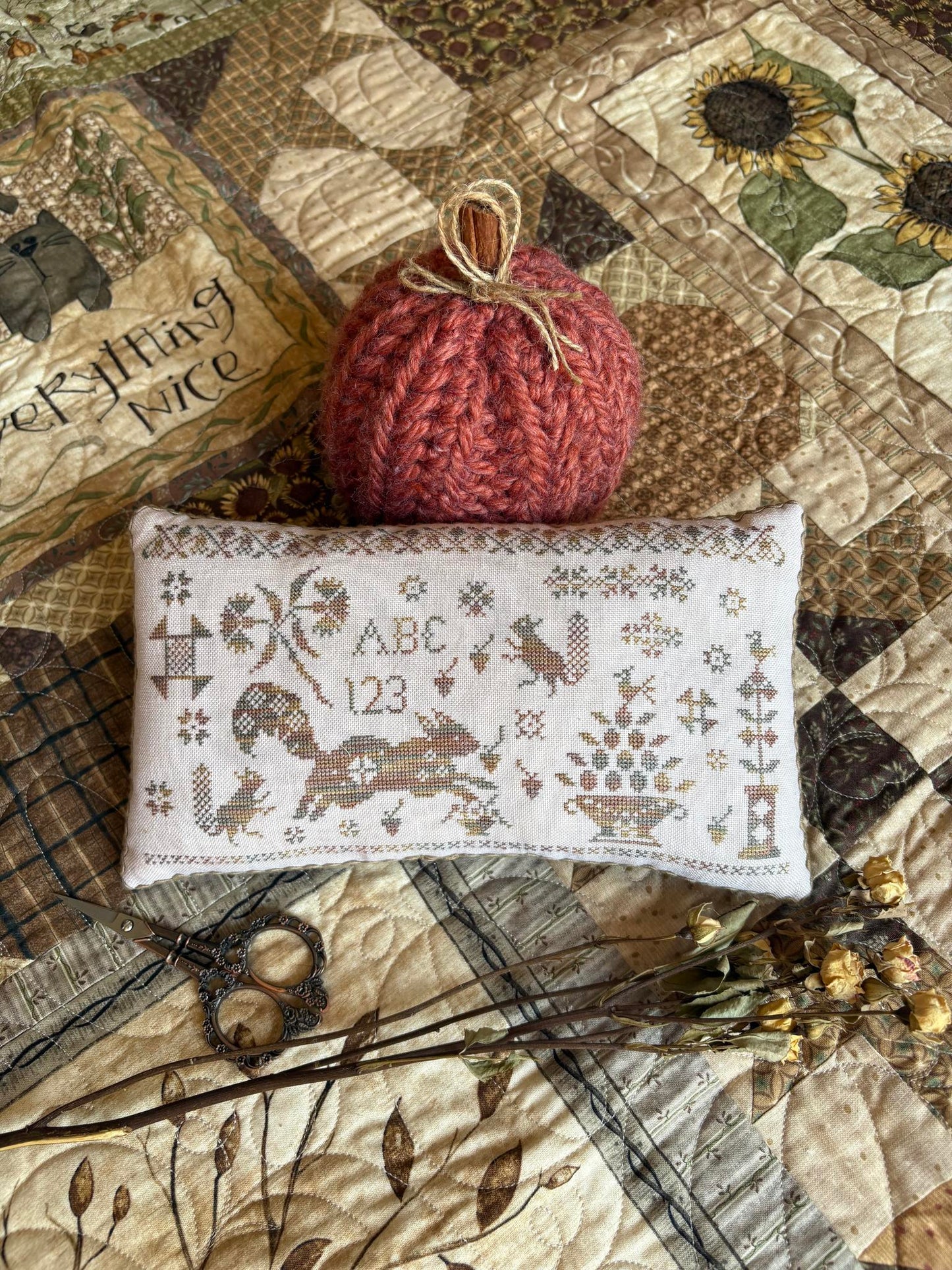 Sassy Squirrel Pinkeep Pattern
