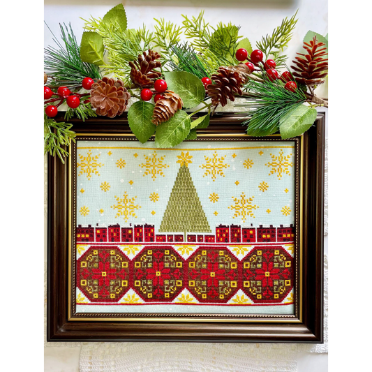 Christmas Village Pattern
