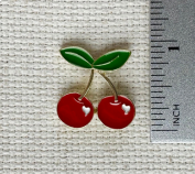 Cherries Enamel Needle Minder