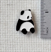Panda Enamel Needle Minder