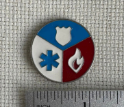 First Responder Enamel Needle Minder