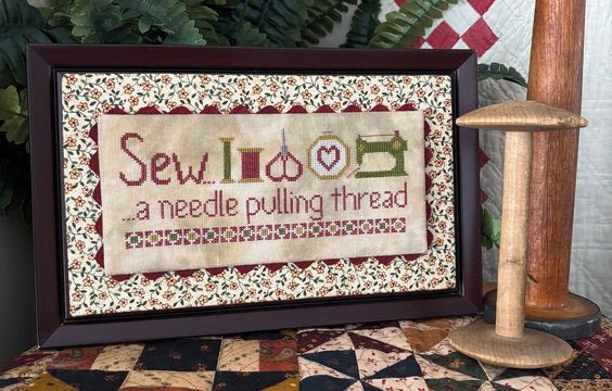 Sew...A Needle Pulling Thread Pattern