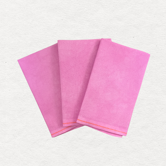 Sparkle Pink 16 ct Aida