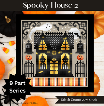 Spooky House 2 Pattern