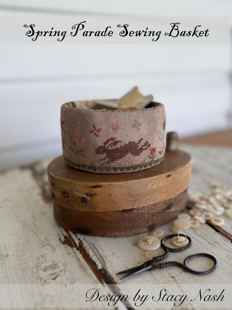 Spring Parade Sewing Basket Pattern