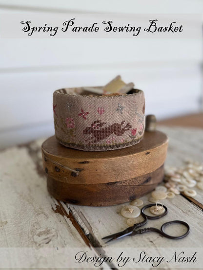 Spring Parade Sewing Basket Pattern