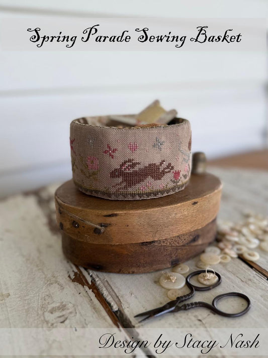 Spring Parade Sewing Basket Pattern
