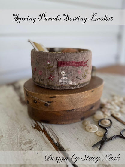 Spring Parade Sewing Basket Pattern