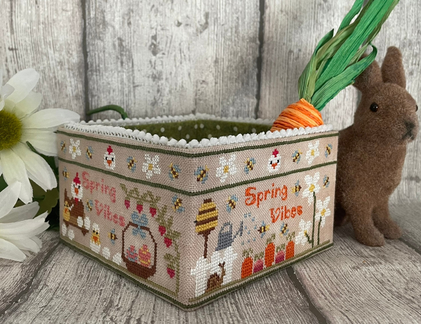 Spring Vibes Basket Pattern