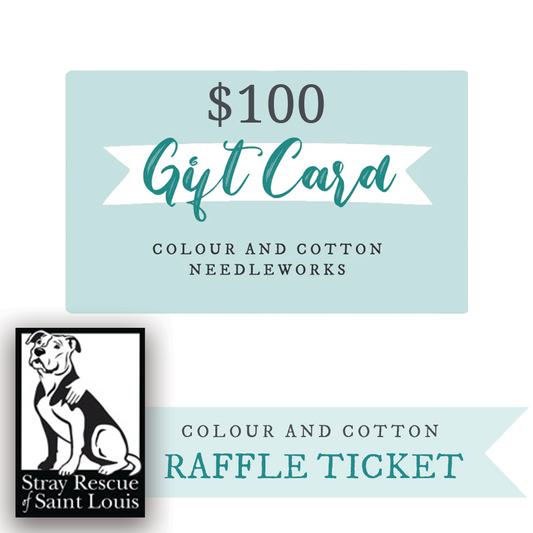 RAFFLE TICKET - $100 Colour and Cotton Gift Card