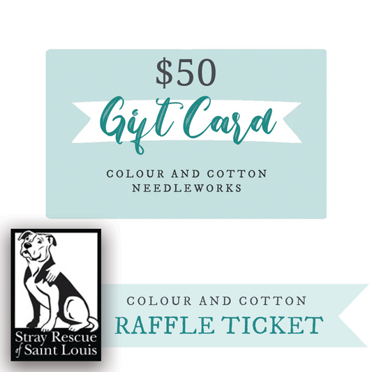 RAFFLE TICKET - $50 Colour and Cotton Gift Card