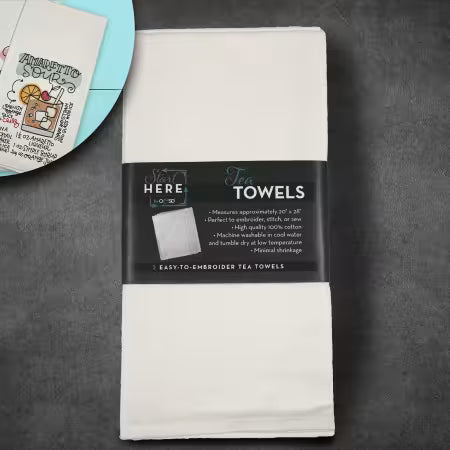 White Tea Towels
